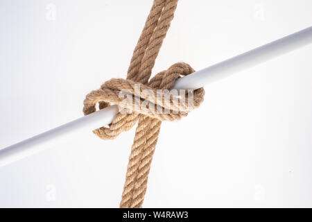 double knot in rope Stock Photo - Alamy