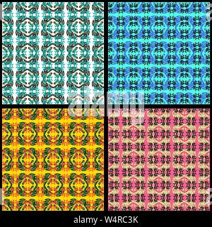 abstract objects colorful background vector illustration Stock Vector