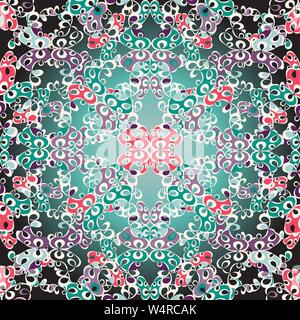 colorful abstract objects background Stock Vector
