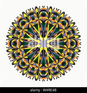 Mandalas collection. Vintage decorative elements Stock Vector