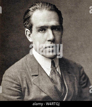 NIELS BOHR (1885-1962) Danish physicist Stock Photo
