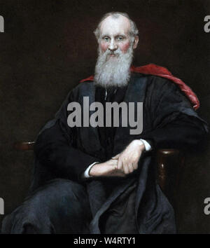 WILLIAM THOMSON, 1st Baron Kelvin (1824-1907)Scottish-Irish physicist and engineer Stock Photo