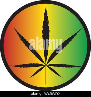 Legalize Cannabis icon vector Stock Vector