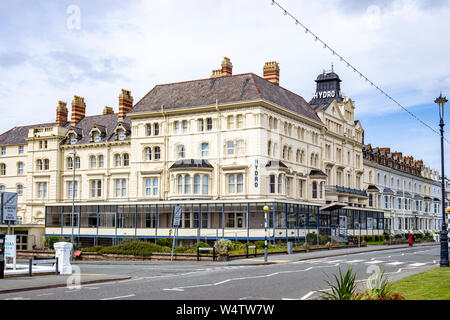 Hydro hotel on the promenade in Llandudno Conwy North Wales UK Stock ...