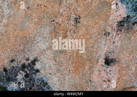 Stone texture. Pink granite surface. Stock Photo