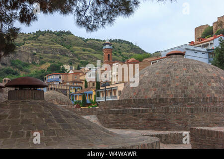 Considered the fourth city of the former Soviet Union, Tbilisi awakens as the great metropolis of the Caucasus after more than a decade of stagnation Stock Photo