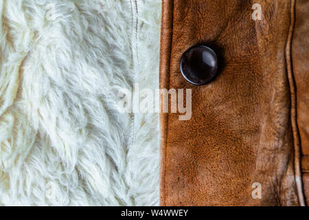 white sheep jacket