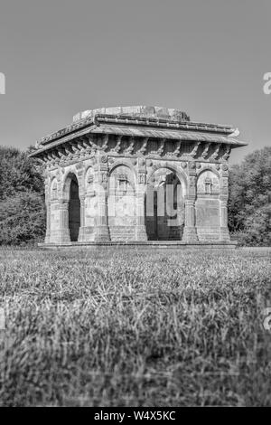 Champaner , Pavagadh , Gujarat , India-December 07, 2014-A View Of Cenotaph Close To Nagina Masjid Stock Photo