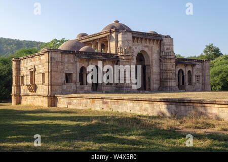 Champaner , Pavagadh , Gujarat , India-December 07, 2014-A View Of Nagina Masjid Stock Photo