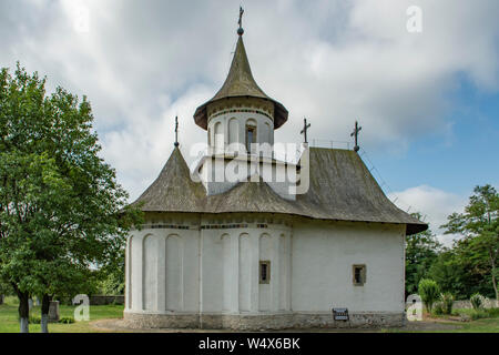 Church of the Holy Cross, Patrauti, Romania Stock Photo