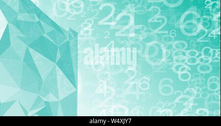 Computer cyber world digital learning Stock Vector
