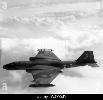 ROYAL AIR FORCE English Electric Canberra TT18 Stock Photo