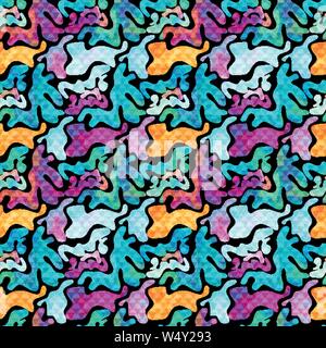 graffiti colored seamless texture vector illustration Stock Vector