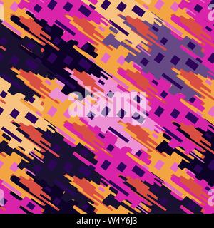 geometric and abstract objects colored background Stock Vector