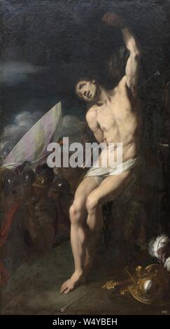 Crespi Daniele 1620 Le martyre de Saint Sébastien. Stock Photo