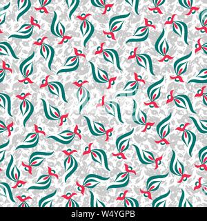 flower petals grunge effect Abstract colored seamless pattern vector background Stock Vector
