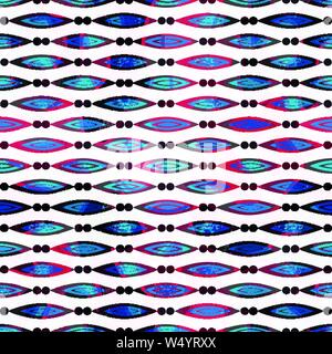 colored geometrical objects abstract seamless background vector illustration Stock Vector