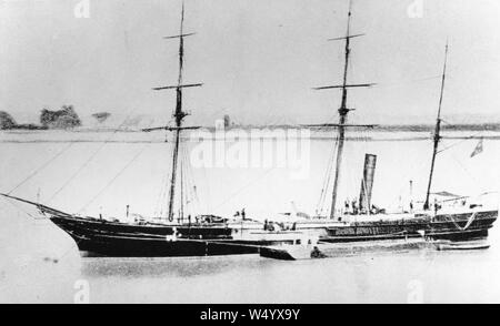 CSS McRae New Orleans 1860. Stock Photo