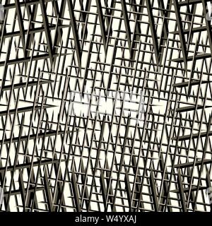 black and gray lines on a white background vector illustration Stock Vector