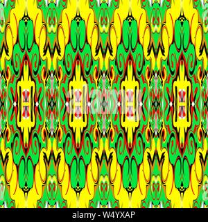 bright psychedelic beautiful abstract background vector illustration Stock Vector