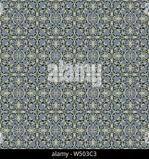 yellow and black abstract objects on a gray background vector illustration Stock Vector