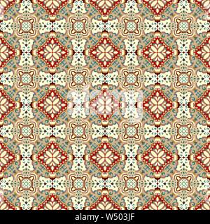 gentle beautiful colored abstract seamless pattern vector illustration Stock Vector