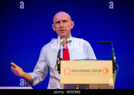 John Healey MP talks at the CIH Housing Conference 2019     www.chrisbullphotographer.c Stock Photo