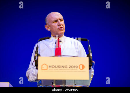 John Healey MP talks at the CIH Housing Conference 2019     www.chrisbullphotographer.c Stock Photo