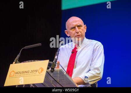 John Healey MP talks at the CIH Housing Conference 2019     www.chrisbullphotographer.c Stock Photo