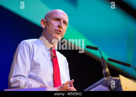 John Healey MP talks at the CIH Housing Conference 2019     www.chrisbullphotographer.c Stock Photo