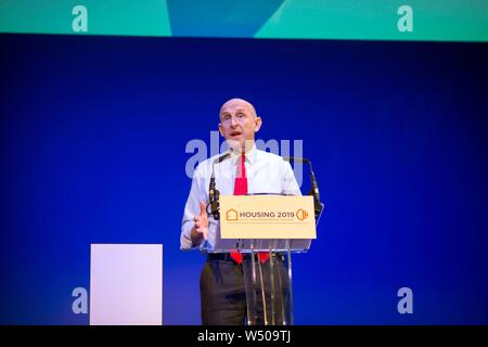 John Healey MP talks at the CIH Housing Conference 2019     www.chrisbullphotographer.c Stock Photo