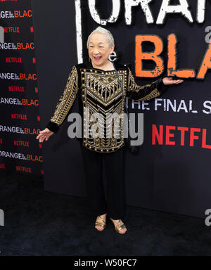 New York, NY - July 25, 2019: Lori Tan Chinn attends 'Orange Is The New Black' Final Season World Premiere at Lincoln Center Alice Tully Hall Stock Photo