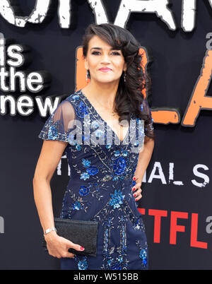 New York, NY - July 25, 2019: Karina Arroyave attends 'Orange Is The New Black' Final Season World Premiere at Lincoln Center Alice Tully Hall Stock Photo
