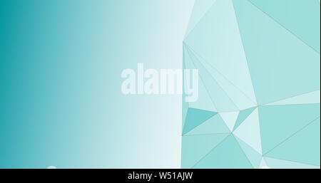 Triangle shapes connections vector layout Stock Vector