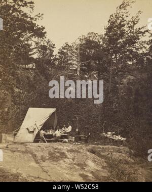 View of Walton Island, Alexander C. McIntyre (Canadian, active 1850s - 1880s), 1870s, Albumen silver print Stock Photo