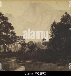 Tasayac, or the Half Dome, 5000 feet, Yosemite Valley, Mariposa County ...