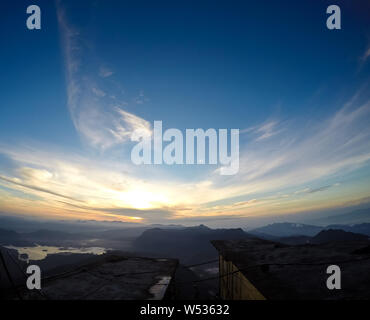 Mountain summit, Sri Lanka, Democratic Socialist Republic of Sri Lanka Stock Photo