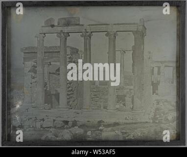 The Erechtheion on the Acropolis, Athens, Joseph-Philibert Girault de Prangey (French, 1804 - 1892), Athens, Greece, 1842, Daguerreotype, 18.3 × 23.3 cm (7 3/16 × 9 3/16 in Stock Photo