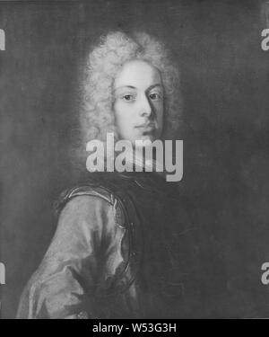 Attributed to David von Krafft, Karl Fredrik, 1700-1739, Duke of Holstein-Gottorp, painting, Oil on canvas, Height, 74 cm (29.1 inches), Width, 62 cm (24.4, inches) Stock Photo