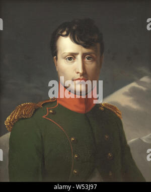 Napoleon I, 1769-1821, Emperor of France, painting, oil on canvas, Height, 65 cm (25.5 inches), Width, 54 cm (21.2 inches) Stock Photo