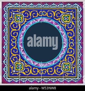 colorfull pattern mandala decoration illustration design vector Stock Vector