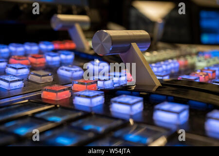 ME2 Live Switcher Video Mixer for Shows and Television Stock Photo