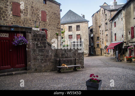 besse en chandesse in puy de dome in france Stock Photo