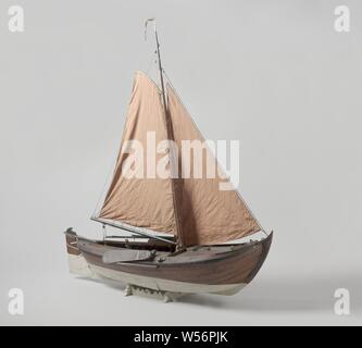 Model of a Botter, The botter is the best-known South Sea fishing ...