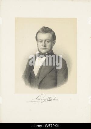 Portrait of Christian Heinrich Riehm. Portrait of the portrayed ...