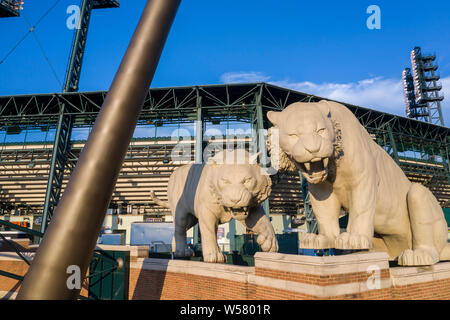 Comerica park statue hi-res stock photography and images - Alamy