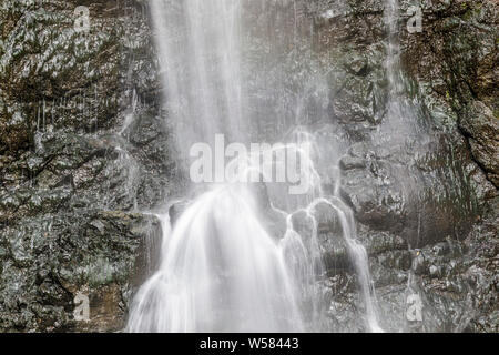 Waterfall at Meiji-no-mori Mino Quasi-national Park, Osaka, Japan. Stock Photo