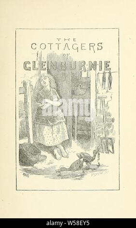 The cottagers of Glenburnie : a Scottish tale : Hamilton, Elizabeth, 1758-1816 Stock Photo