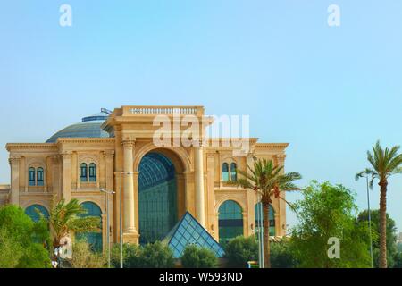 Al Hazm Mall is the new luxurious and elite shopping experience in Doha,Qatar. Stock Photo