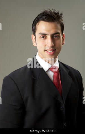 Portrait of a businessman smiling Stock Photo